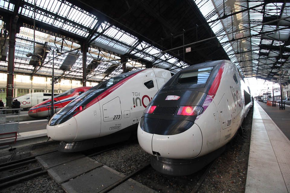 TGV trains at Paris Lyon